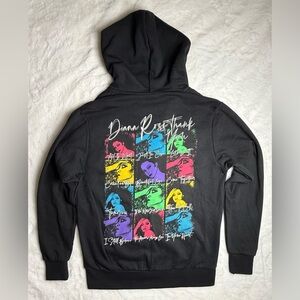 Black Graphic Pop-Art Hoodie Sweater - Men